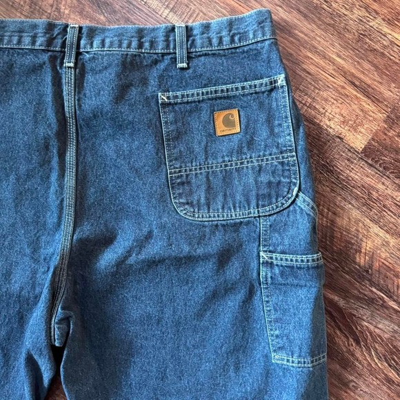 Carhartt B13 DST Original Dungaree Fit‎ Jeans - 48x30 Relaxed Fit Workwear Denim - Picture 7 of 7